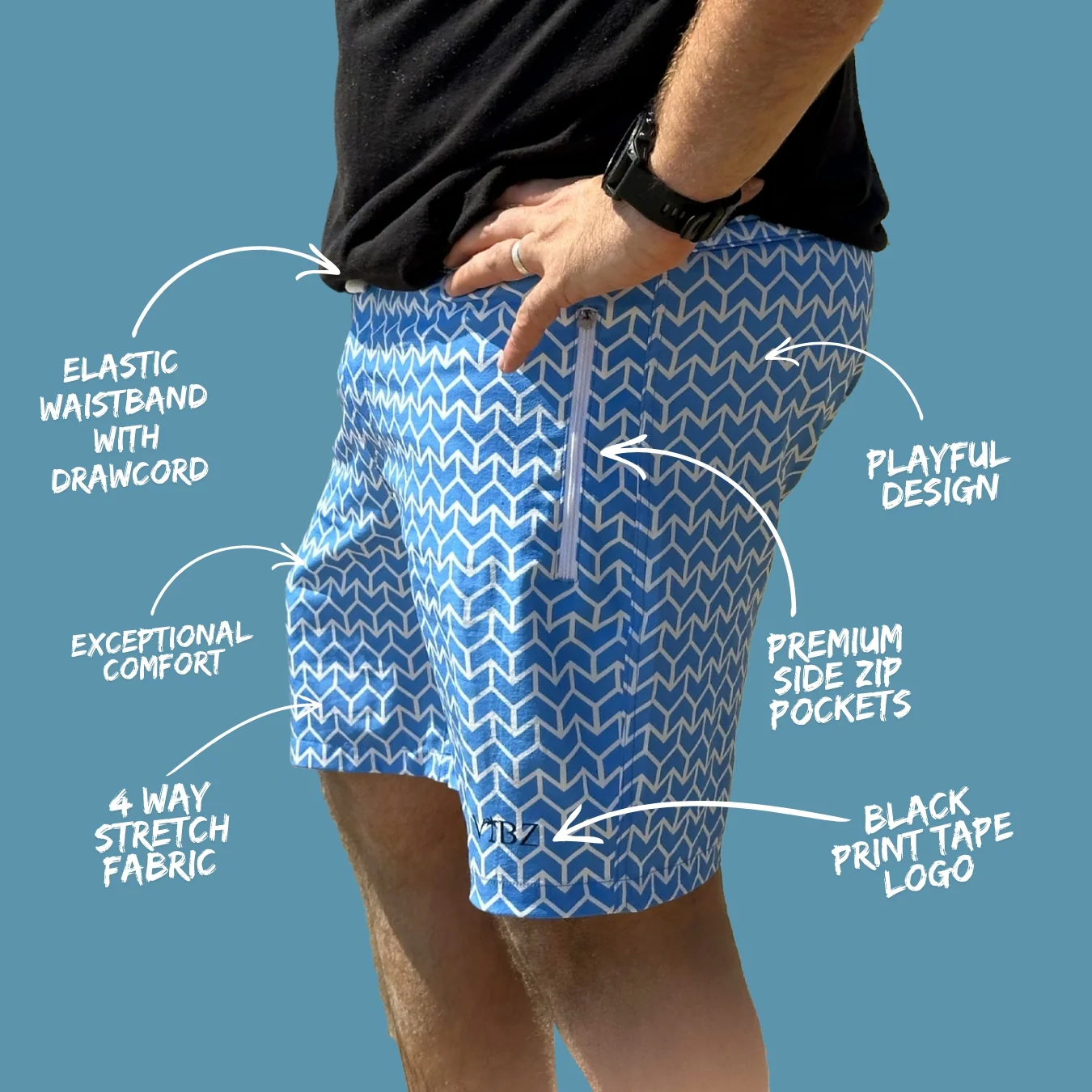 Hybrid Shorts Arrows - Image 3