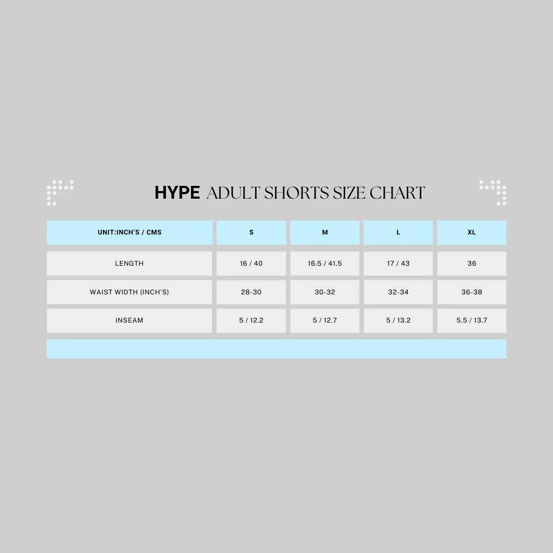 Hype Shorts - Adults - Electric Blue - Image 5